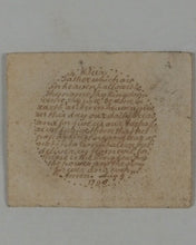 Load image into Gallery viewer, Microcalligraphy. [Lord's prayer]. 1798.
