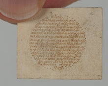 Load image into Gallery viewer, Microcalligraphy. [Lord's prayer]. 1798.
