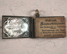 Load image into Gallery viewer, Illustrierte Briefmarkensprache für Liebende n. Verlobte. [Germany]. Circa 1900.
