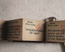 Load image into Gallery viewer, Illustrierte Briefmarkensprache für Liebende n. Verlobte. [Germany]. Circa 1900.
