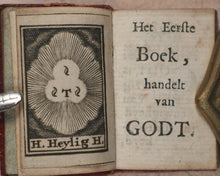 Load image into Gallery viewer, Biblia ofte Inhoud en kern der gantschen H. Schrift. Blyvenburg, Willem. Gravenhage. 1719.
