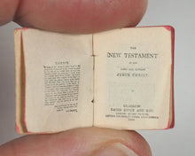 Load image into Gallery viewer, New Testament of the Lord and Saviour Jesus Christ. Bryce, David &amp; Son. Glasgow. [1895]. >>OWNED BY NORA BRYCE<<
