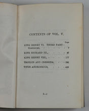 Load image into Gallery viewer, Shakespeare, William. Pocket Portrait Shakespeare. Complete with glossary. Bryce, David &amp; Sons. Glasgow. Circa 1899.
