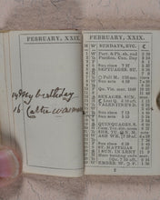 Load image into Gallery viewer, Tilt’s Miniature Almanack for 1860. Kent, W. and Co. Fleet Street. Late David Bogue. London. [1859].
