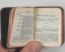Load image into Gallery viewer, Imitation of Christ, Four Books by Thomas a Kempis, revised translation. Frowde, Henry. London. 1895.

