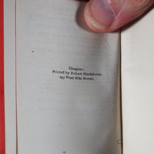 Load image into Gallery viewer, Scott, Sir Walter. Poetical Works Bryce, David &amp; Son. Glasgow. Scott's Works in Six Volumes. Circa 1890. Printed by Robert Maclehose, 153 West Nile Street, Glasgow.
