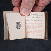 Load image into Gallery viewer, Order of the administration of the Lord's Supper or Holy Communion. Eyre &amp; Spottiswoode Bible Warehouse Ltd.33 Paternoster Row, E.C. Edinburgh and New York. [London]. Circa 1901.
