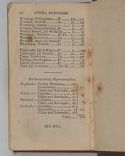 Load image into Gallery viewer, Maunder, Samuel. Little gazetteer or Geographical dictionary in miniature.Topographical features, commerce, manufactures, productions &amp; statistics, of the world: population table of England and Wales. Noble, T. 79 Fleet Street. London. 1846.
