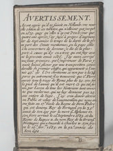 Load image into Gallery viewer, Marcel, Guillaume. Tablettes chronologiques contenant suite des papes, empereurs &amp; roys, pour servir de plan à ceux qui lisent l'histoire profane : présentées au roy. Mortier, Chez Pierre, libraire. Amsterdam. 1686.
