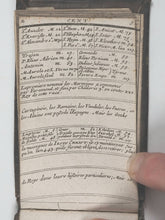 Load image into Gallery viewer, Marcel, Guillaume. Tablettes chronologiques contenant suite des papes, empereurs &amp; roys, pour servir de plan à ceux qui lisent l'histoire profane : présentées au roy. Mortier, Chez Pierre, libraire. Amsterdam. 1686.
