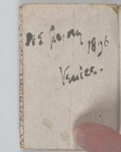 Load image into Gallery viewer, Almanacco Erudito-Critico Piacevole per l'Anno 1800. Rosa, Antonio. Venice. 1799.
