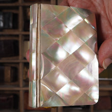 Load image into Gallery viewer, Garden of the soul: a manual of devotion : containing the public and private devotions of most frequent use. [with] The Epistles and Gospels. >> TESSELLATED MOTHER-OF-PEARL MINIATURE<< Publication Date: 1922 CONDITION: VERY GOOD

