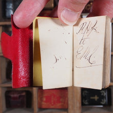 Load image into Gallery viewer, Pearl pocket Book and Fashionable Remembrancer for 1864 [with] Miniature Ball-Room Guide. >>RARE MINIATURE ALMANAC "FOR THE LADIES"<< Publication Date: 1863 CONDITION: NEAR FINE

