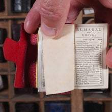 Load image into Gallery viewer, Pearl pocket Book and Fashionable Remembrancer for 1864 [with] Miniature Ball-Room Guide. >>RARE MINIATURE ALMANAC "FOR THE LADIES"<< Publication Date: 1863 CONDITION: NEAR FINE
