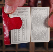 Load image into Gallery viewer, Pearl pocket Book and Fashionable Remembrancer for 1864 [with] Miniature Ball-Room Guide. >>RARE MINIATURE ALMANAC "FOR THE LADIES"<< Publication Date: 1863 CONDITION: NEAR FINE
