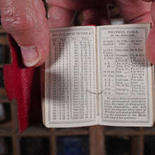 Load image into Gallery viewer, Pearl pocket Book and Fashionable Remembrancer for 1864 [with] Miniature Ball-Room Guide. >>RARE MINIATURE ALMANAC "FOR THE LADIES"<< Publication Date: 1863 CONDITION: NEAR FINE
