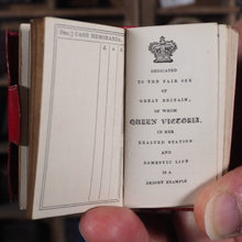 Load image into Gallery viewer, Pearl pocket Book and Fashionable Remembrancer for 1864 [with] Miniature Ball-Room Guide. >>RARE MINIATURE ALMANAC "FOR THE LADIES"<< Publication Date: 1863 CONDITION: NEAR FINE
