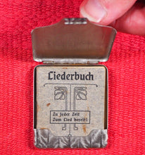 Load image into Gallery viewer, Kleines antikes. Liederbuch>>MINIATURE JUGENDSTIL SONGBOOK WITH ORIGINAL CASE<< Publication Date: 1900 CONDITION: VERY GOOD
