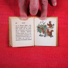Load image into Gallery viewer, Voyages et aventures de Bob l'écureuil. Texte traduit de l'anglais. >>MINIATURE FRENCH BOOK OF A SQUIRREL<< Publication Date: 1834 CONDITION: VERY GOOD
