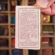 Load image into Gallery viewer, Princess Royal's Almanack for Leap Year 1876. >>CHARMING ROYAL ALMANACK<< Publication Date: 1875 CONDITION: VERY GOOD
