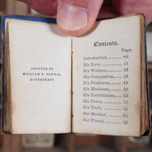 Load image into Gallery viewer, Golden Keys. The Characters of the Lord Jesus. >>MINIATURE PROVINCIAL CHROMOLITHOGRAPHY<< Scott, Rev.G.B . Publication Date: 1853 CONDITION: GOOD
