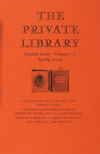Load image into Gallery viewer, Burley, Jason. Commercial Branding in Bryce Miniature Books, 1888-1913. The Private Library, Seventh Series. Volume 7:1. Spring 2024. Dorset Press.2026.
