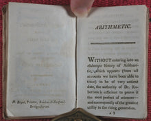 Load image into Gallery viewer, Compendium of Simple Arithmetic; in which the first rules of that pleasing Science are made familiar to the capacities of youth. Wallis, J. 16 Ludgate Street, and J. Harris, corner of St. Paul'sChurchyard. London. 1803.
