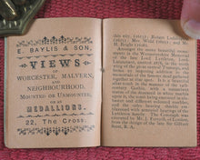 Load image into Gallery viewer, Brief Description of Worcester Cathedral. From E. Baylis &amp; Son's Sixpenny Picturesque Guide. Bayliss, Eben.[ezer] &amp; Son. Cross. Worcester. Circa 1911.
