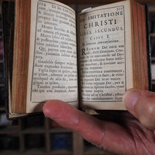 Load image into Gallery viewer, Imitation of Christ. De Imitatione Christi libri quatuor. [Imitation of Christ]   >>MINIATURE PRAYER-BOOK<< [Thomas a Kempis]. Publication Date: 1697 CONDITION: VERY GOOD
