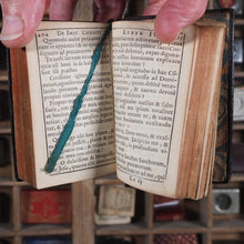 Load image into Gallery viewer, Imitation of Christ. De Imitatione Christi libri quatuor. [Imitation of Christ]   >>MINIATURE PRAYER-BOOK<< [Thomas a Kempis]. Publication Date: 1697 CONDITION: VERY GOOD
