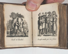 Load image into Gallery viewer, BIBLE de l'Enfance Ornée de 48 figures. Guyot et De Pelafol, rue des Grands-Augustins no. 21. Paris. 1815.
