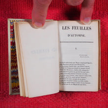 Load image into Gallery viewer, Feuilles d'Automne, suivi de plusieurs pieces nouvelles. Hugo, Victor. Publication Date: 1840 CONDITION: VERY GOOD
