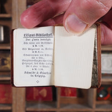 Load image into Gallery viewer, Wilhelm Tell; schauspiel in 5 aufzugen. >>MINIATURE GERMAN BOOK<< Schiller, Johann C.F. Publication Date: 1908 CONDITION: VERY GOOD
