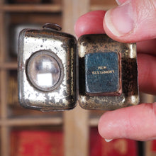 Load image into Gallery viewer, New Testament of the Lord and Saviour Jesus Christ. >>STAGGERINGLY SMALL NEW TESTAMENT BIBLE<< Publication Date: 1895 CONDITION: GOOD
