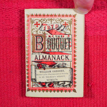 Load image into Gallery viewer, Bouquet almanack for 1879 >>MINIATURE ALMANACK WITH BOUQUET PROMO<< Publication Date: 1878 CONDITION: NEAR FINE
