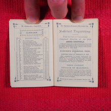 Load image into Gallery viewer, Bouquet almanack for 1879 >>MINIATURE ALMANACK WITH BOUQUET PROMO<< Publication Date: 1878 CONDITION: NEAR FINE

