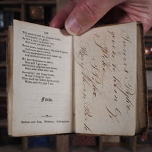 Load image into Gallery viewer, Divine Breathings of a Pious Soul Thirsting after Christ. In one hundred Meditations. >>1830s TASMANIA ASSOCIATION<< [Sherman, Thomas . Introduction by Christopher Perin.] Date: 1820 CONDITION: VERY GOOD
