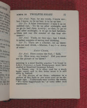 Load image into Gallery viewer, Miniature Book. Shakespeare, William. Twelfth-Night or What You Will. Methuen &amp; Co. 36 Essex Street, W.C. [London]. 1904.
