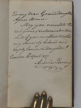 Load image into Gallery viewer, Conversations d'une Petite Fille avec sa Poupée, suivies de l'Histoire de la Poupée; Mme. de Renneville. Ouvrage orné de onze gravures. Troisième édition. Paris. Ledentu, Librairie, Quai des Augustins, No. 31. 1822.
