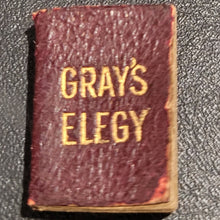 Load image into Gallery viewer, Thomas Gray's An Elegy Written in a Country Churchyard.        circa 1911
