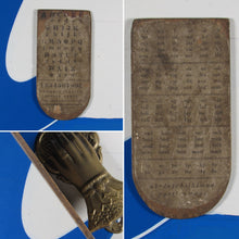 Load image into Gallery viewer, Original alphabet and phonetic reading system. "HORN-BOOK".] 2 Castle Street. City Road, London. England. Wesleyan conference office .  C.1836
