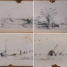 Load image into Gallery viewer, Sketcher's Tour Round the World. With illustrations from original drawings. ELWES, Robert.>>EXTRA ILLUSTRATED WITH FOUR ORIGINAL SIGNED SKETCHES BY THE AUTHOR<< Publication Date: 1854 Condition: Very Good
