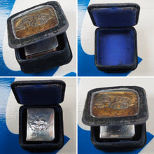 Load image into Gallery viewer, BOXED SILVER MINIATURE<<Book of common prayer, and administration of the Holy Communion. Church of England. Publication Date: 1924 Condition: Very Good. >>MINIATURE BOOK<<
