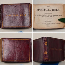 Load image into Gallery viewer, The Spiritual Help. >>UNRECORDED PRE-VICTORIAN MINIATURE BOOK<< "The Compiler" Publication Date: 1831 Condition: Very Good

