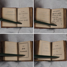 Load image into Gallery viewer, Thumb Bible. Verbum Sempiternum. Printed by F. Collins for T. Ilive at the Nag's Head, in Jewen-street Re-printed by W. Davy, [London]. 1818.
