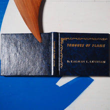 Load image into Gallery viewer, Levitan, Kalman L. TONGUES OF FLAME. Published by Kaycee Press, Palm Beach Gardens, Florida USA. 1989. Hardcover. >>MINIATURE BOOK<<
