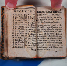 Load image into Gallery viewer, L'adorateur en esprit et en vérité ou exercices de la vie chrétienne. Regles selon la vis de Jesus-Christ. Augmente de nouvelles prieres. >>MINIATURE BOOK<< [Jauffret, Gaspard-Jean-Andre-Joseph] Publication Date: 1827
