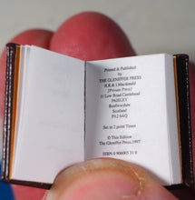 Load image into Gallery viewer, Hansel and Gretel. Andersen, Hans Christian. Publication Date: 1997 CONDITION: NEAR FINE>>MINIATURE BOOK<<
