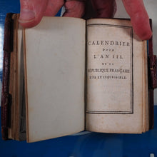 Load image into Gallery viewer, Apologie de la Tendresse ou le pouvoir de l'amitie. [with three other publications bound in] Publication Date: 1794 CONDITION: VERY GOOD >>NEAR MINIATURE<<

