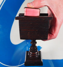 Load image into Gallery viewer, Holy Bible containing the Old and New Testaments [with lectern]. >>MINIATURE BIBLE WITH LECTERN<< Publication Date: 1919 CONDITION: VERY GOOD
